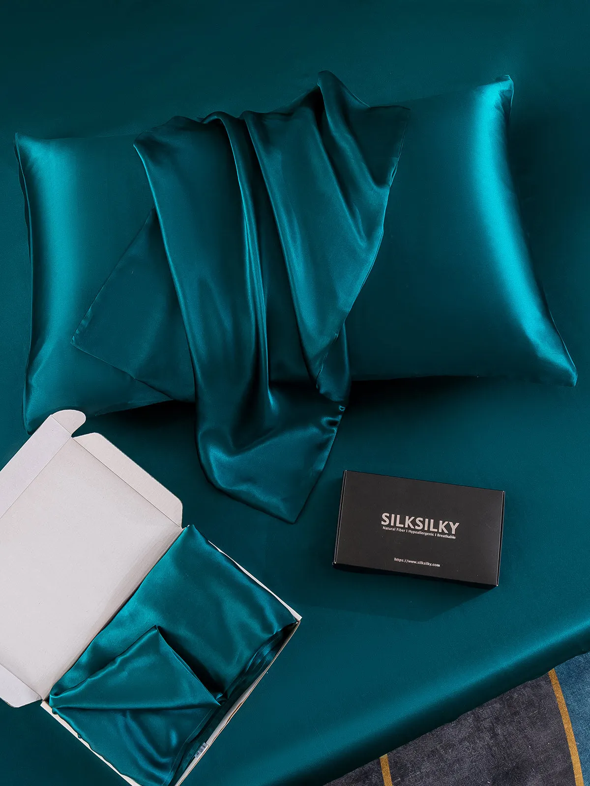 22Momme 100% Pure Silk Pillowcase - Envelope Closure