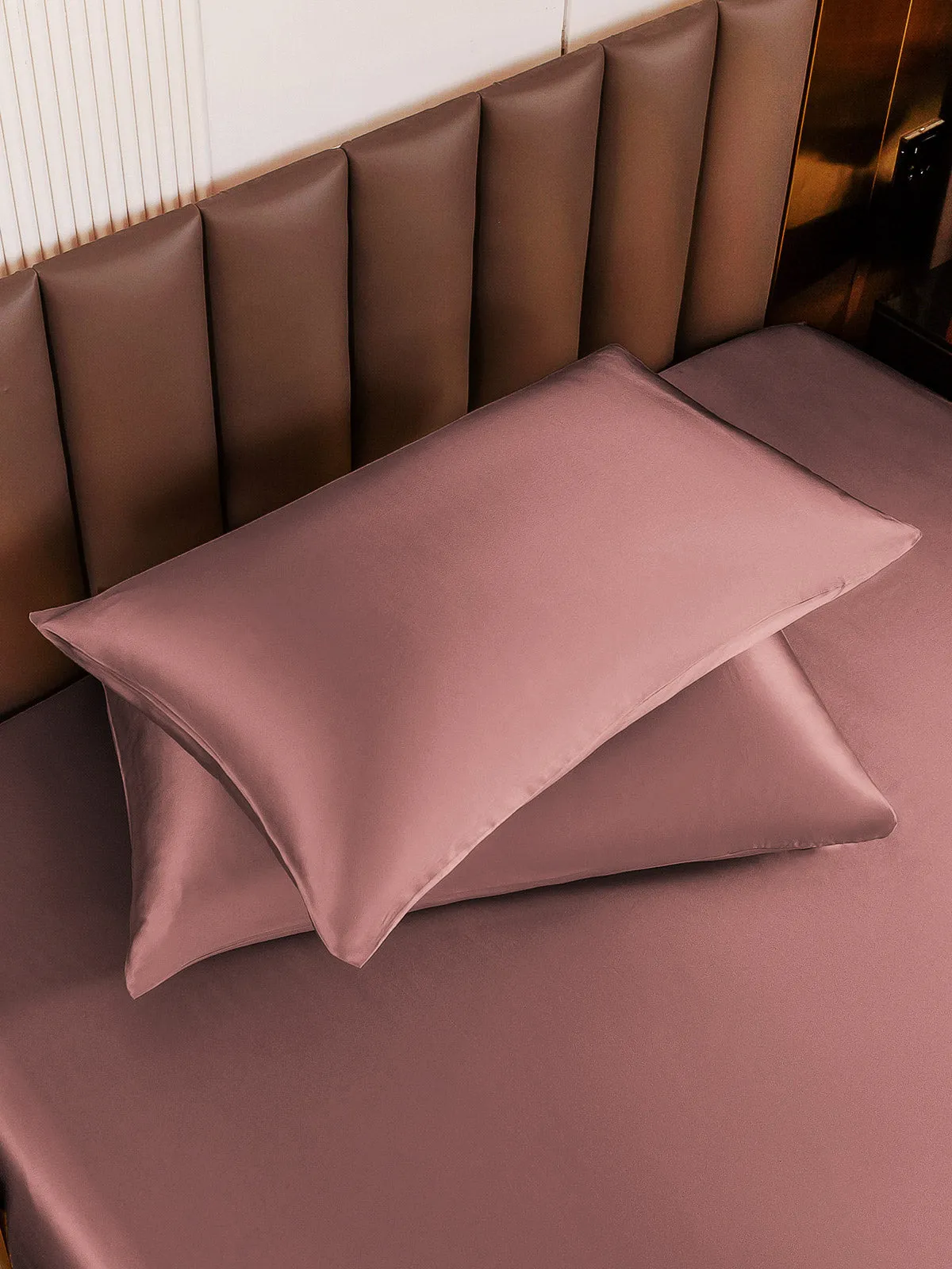 2Pcs 22Momme 100% Silk Pillowcases Bundle - Hidden Zipper