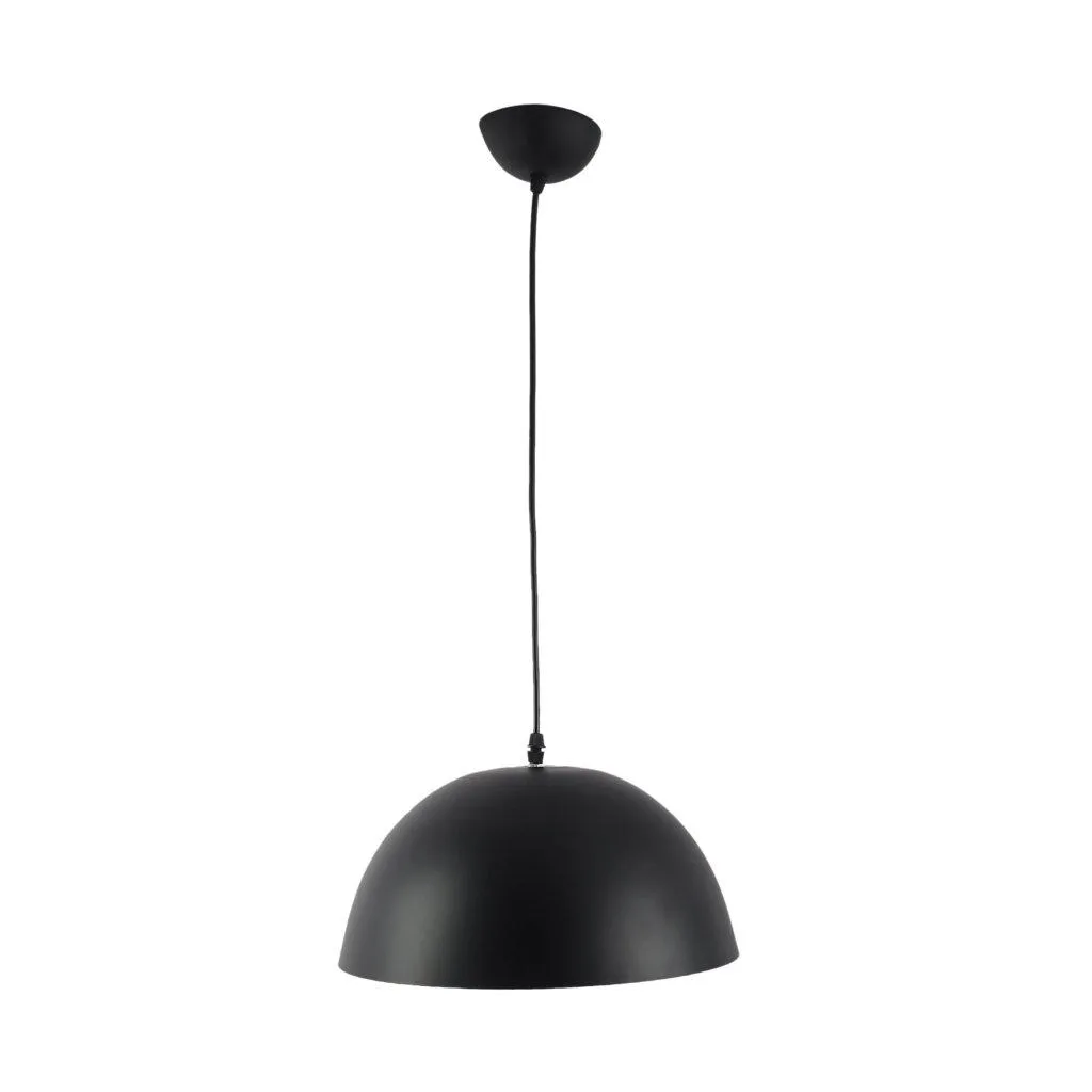 Black & Gold Metal Hanging Light GOLA-12-INCH-P5-BK-GOLD