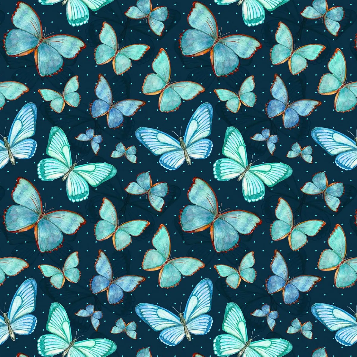 Butterfly - Digital Cotton Print