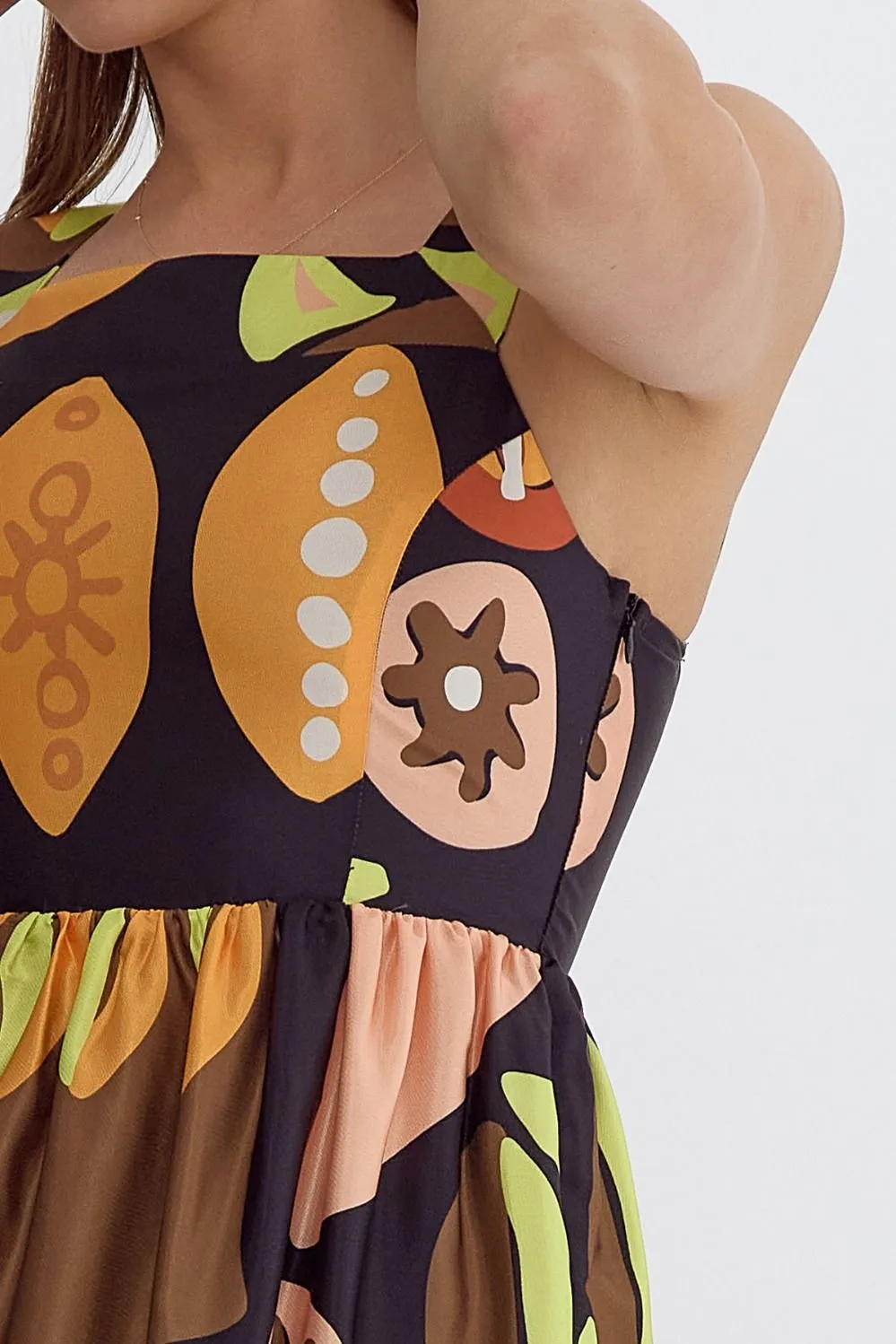 Camila Printed Dress