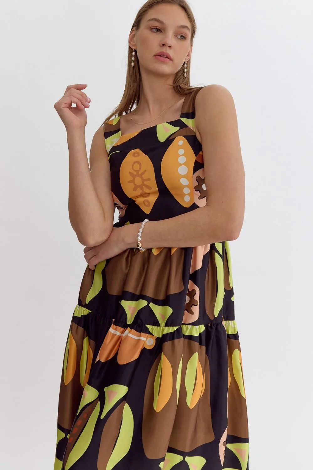 Camila Printed Dress