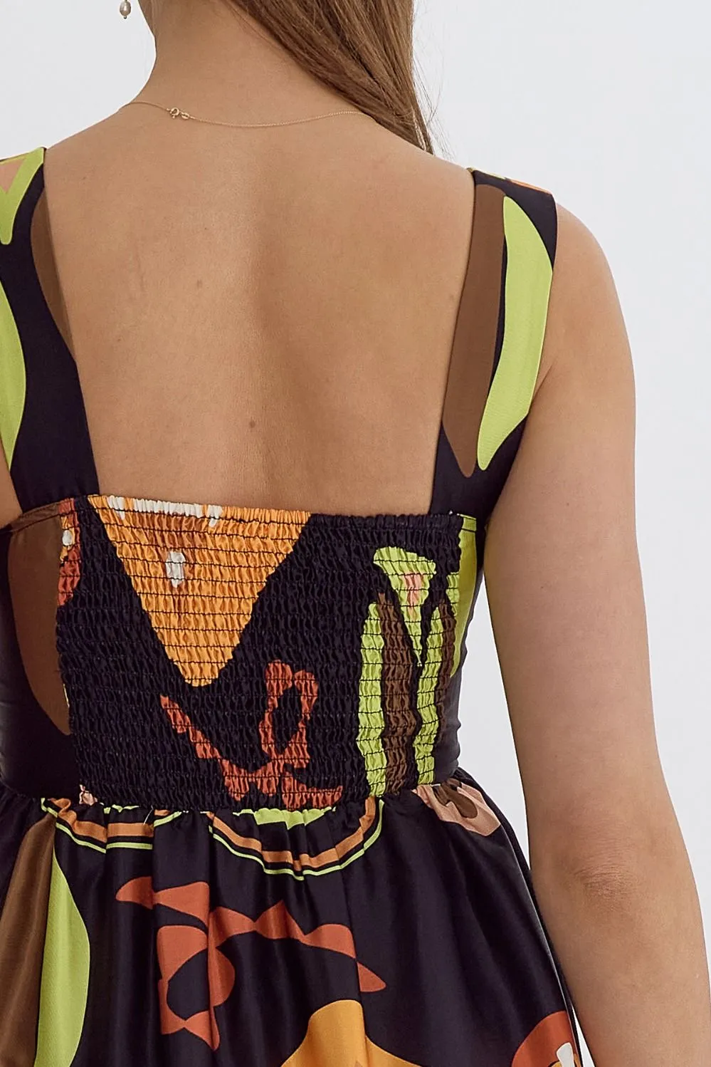 Camila Printed Dress