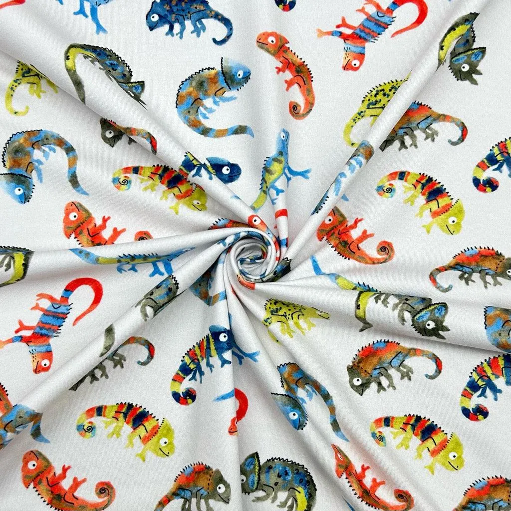 Chameleons Cotton Jersey Fabric