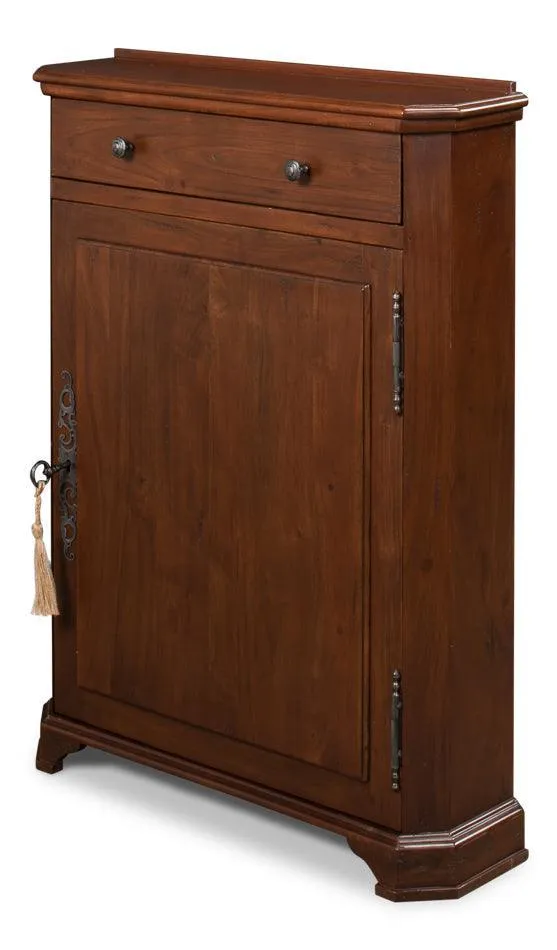 Classic French Country Hall Cabinet