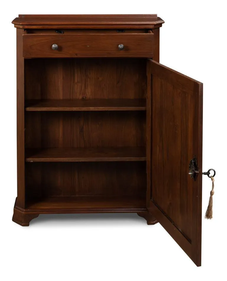 Classic French Country Hall Cabinet