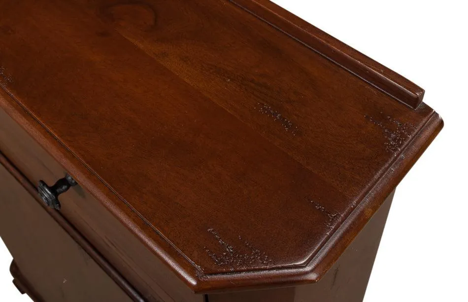 Classic French Country Hall Cabinet