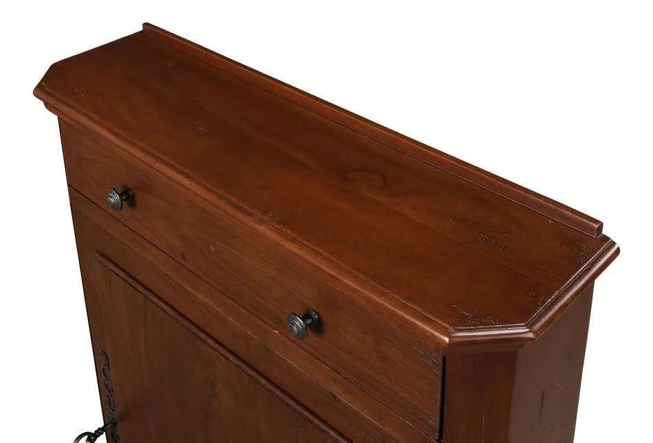 Classic French Country Hall Cabinet