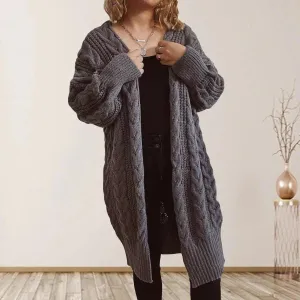 Cozy Cable Knit Cardigan