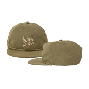 Embroidered Duckman Hat - Green