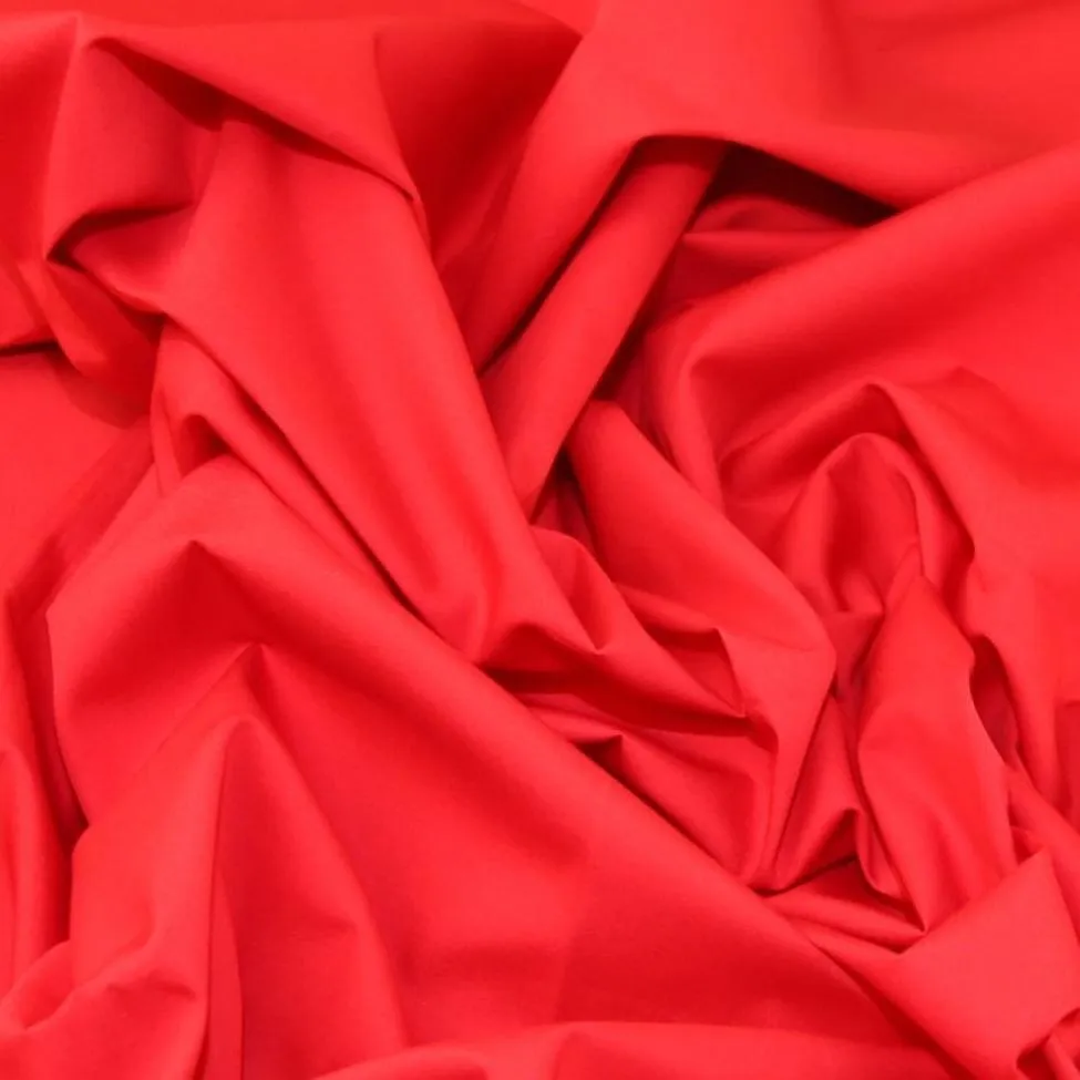 FULL ROLL 25m - Plain Rose & Hubble Cotton Poplin Fabric