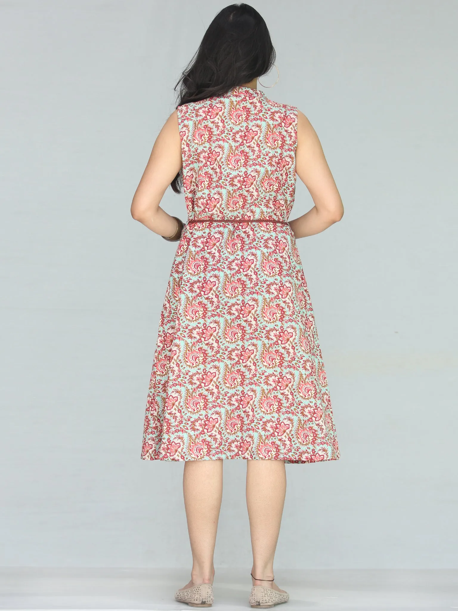 Gulzar Mehr Dress With Tie Up Waist - D89F2248