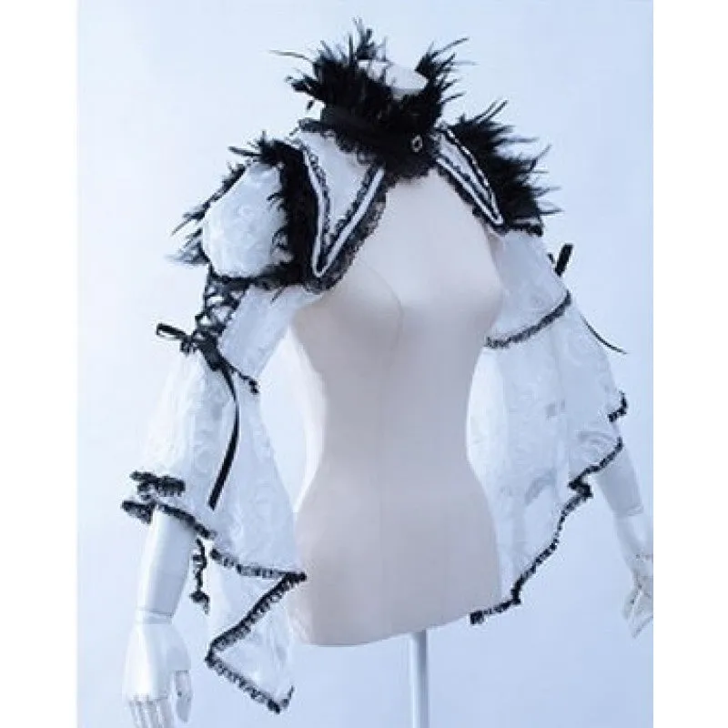 Haunted Shrug in Ghost White