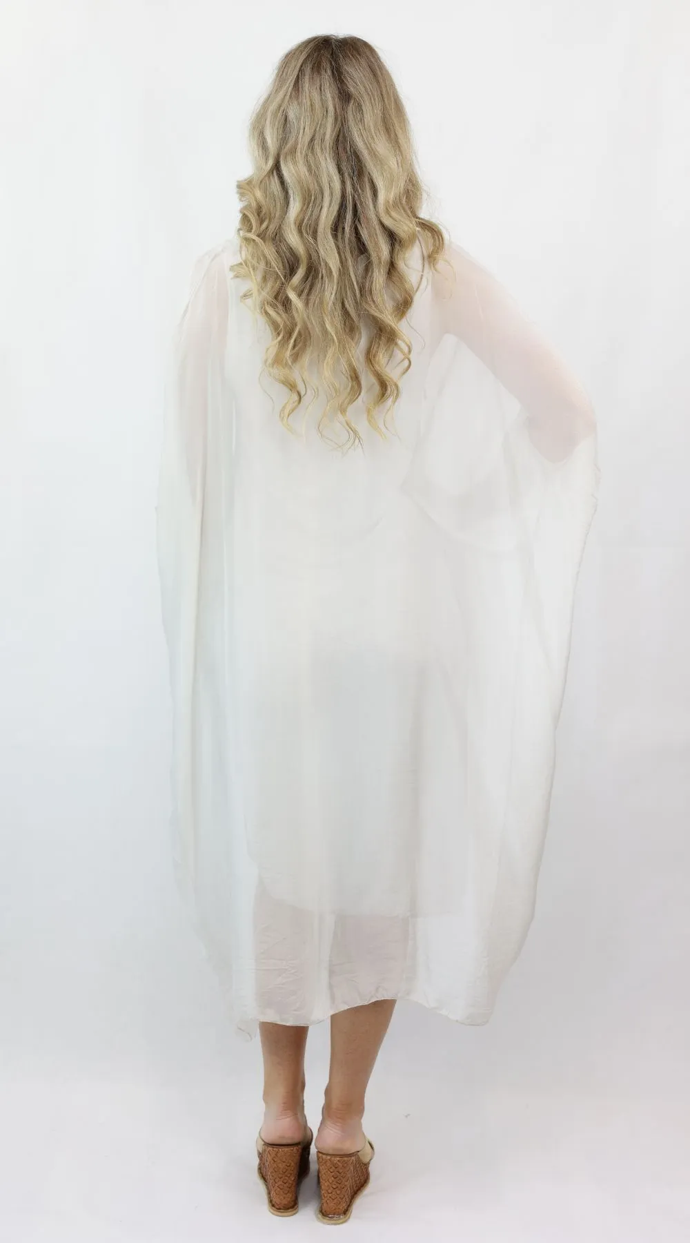 MARGARET silk dress