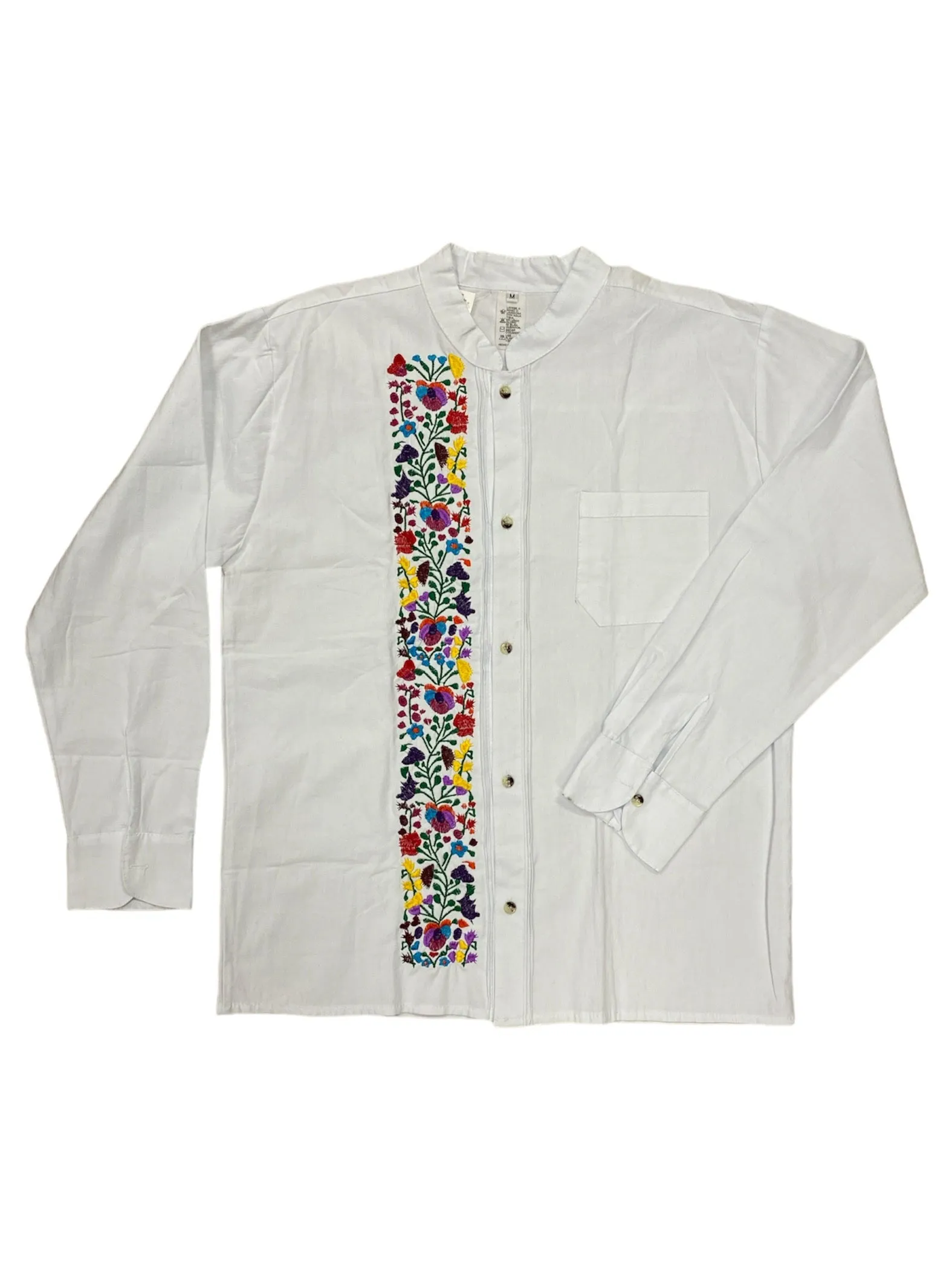 Men’s Guayabera Cancun White