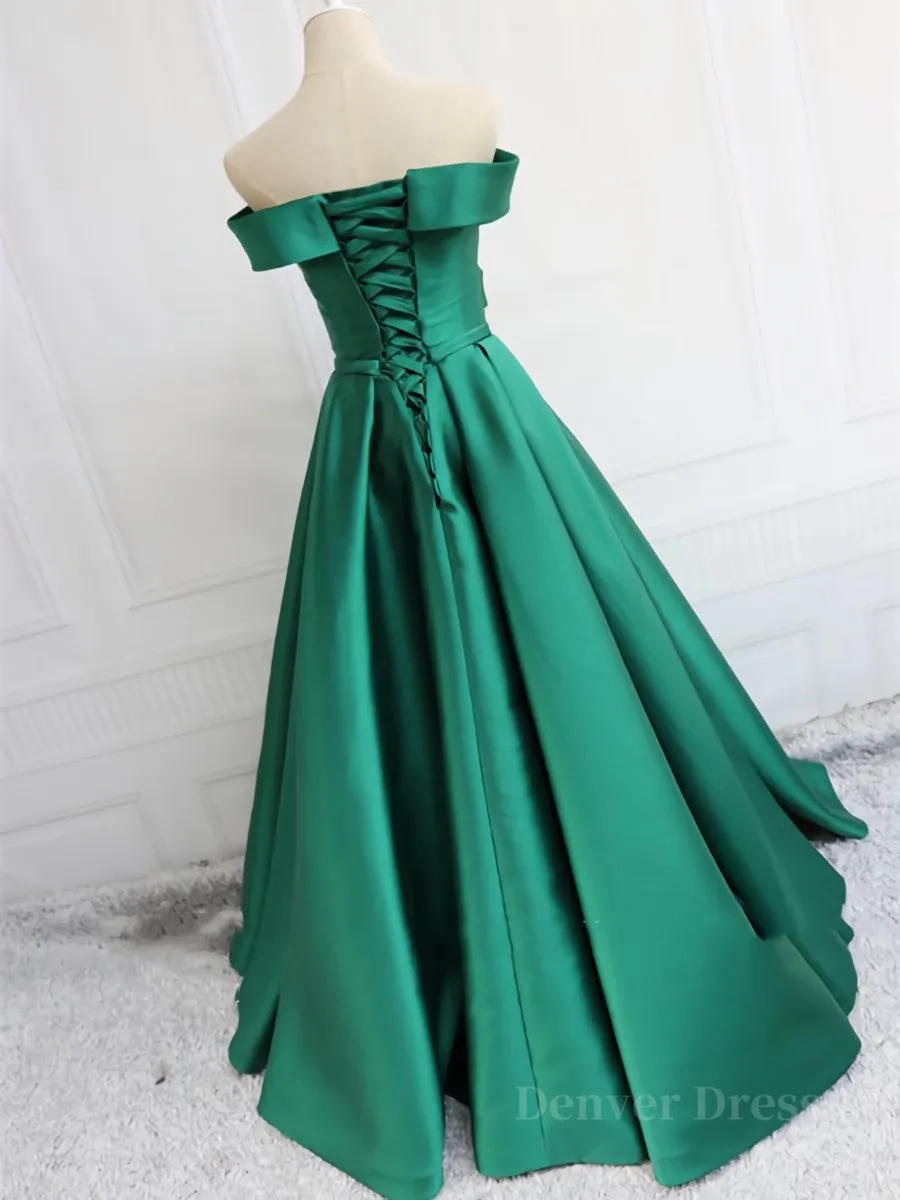 Off the Shoulder Long Prom Dresses Off Shoulder Formal Evening Dresses