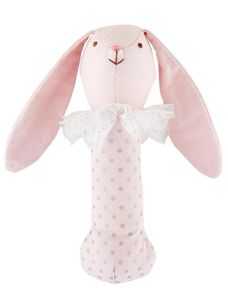 Post Baby Rattle Rabbit