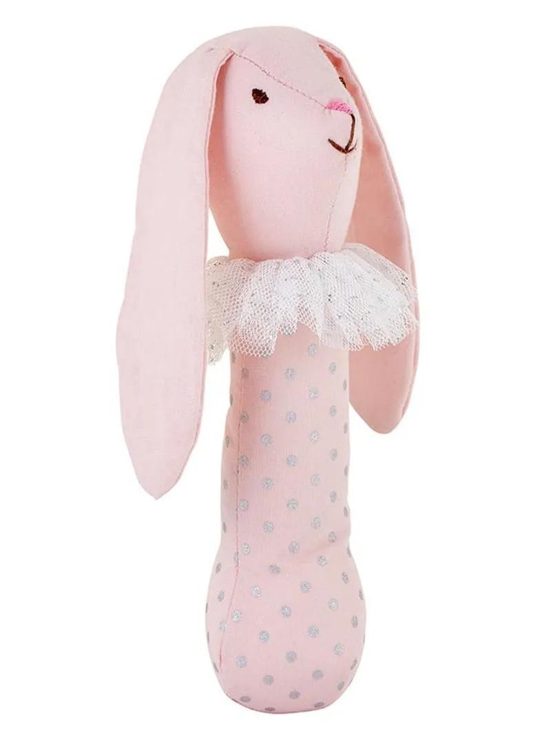 Post Baby Rattle Rabbit