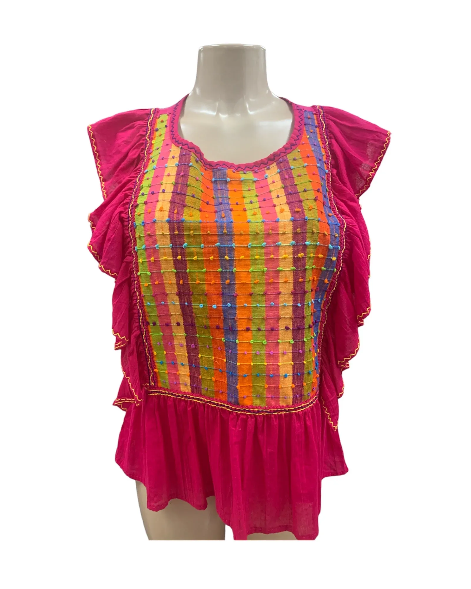 Ruby Ruffled Blouse