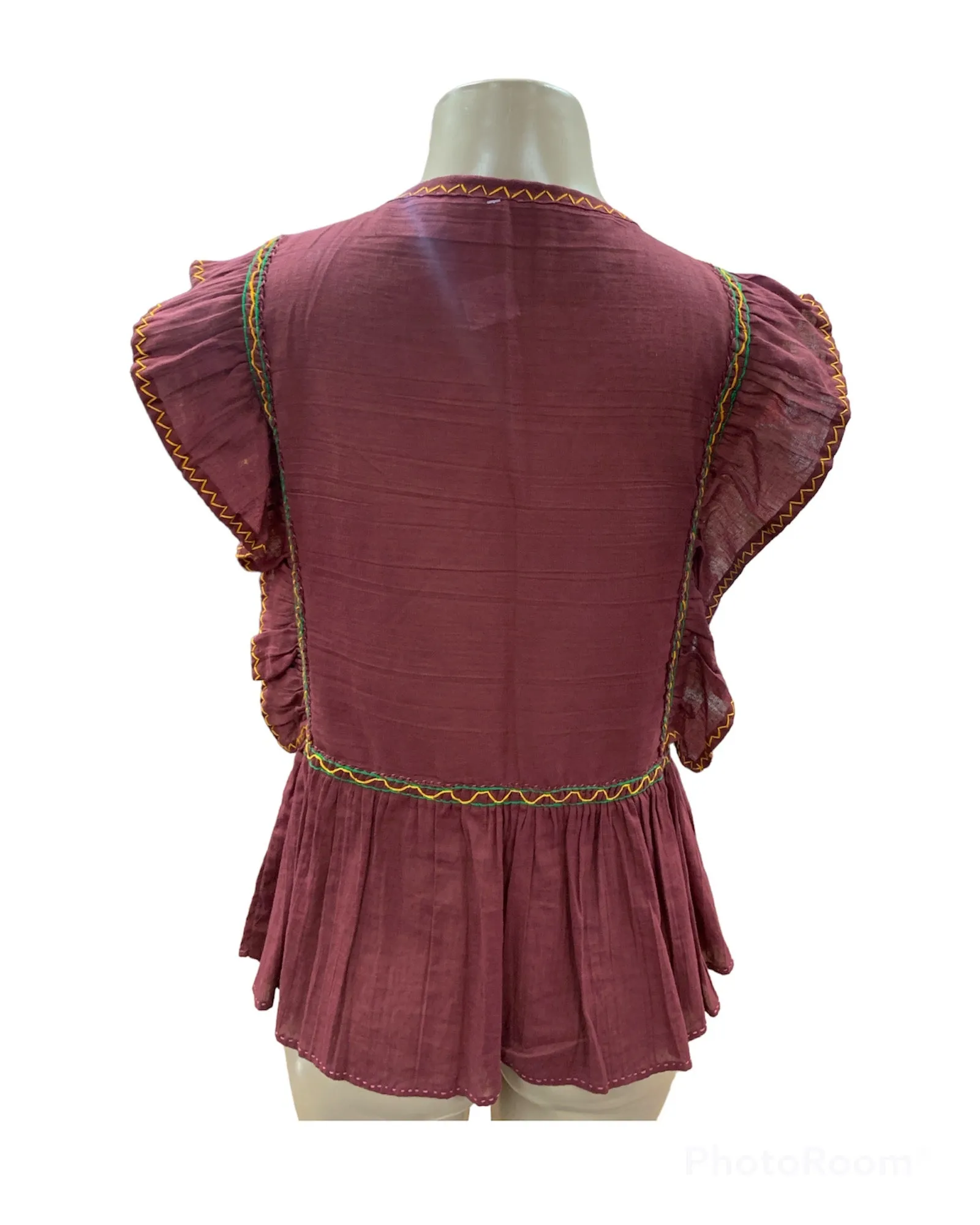 Ruby Ruffled Blouse