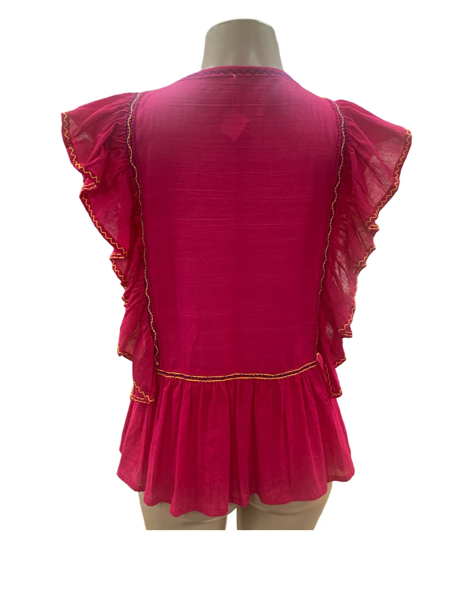 Ruby Ruffled Blouse