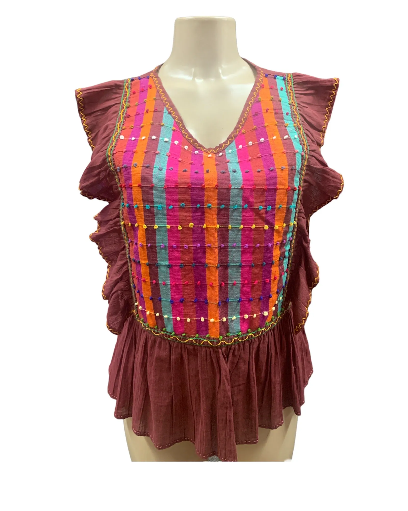 Ruby Ruffled Blouse