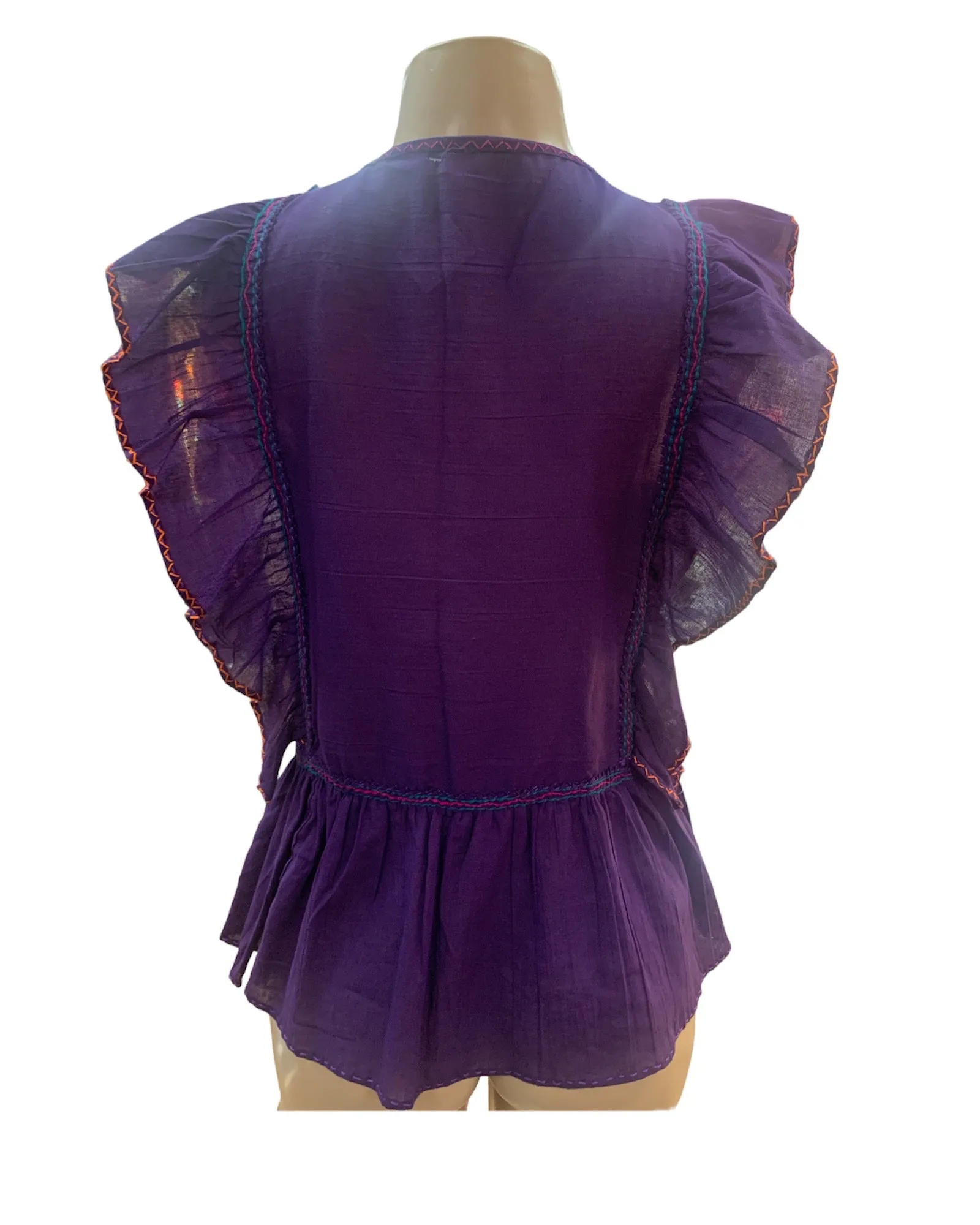 Ruby Ruffled Blouse
