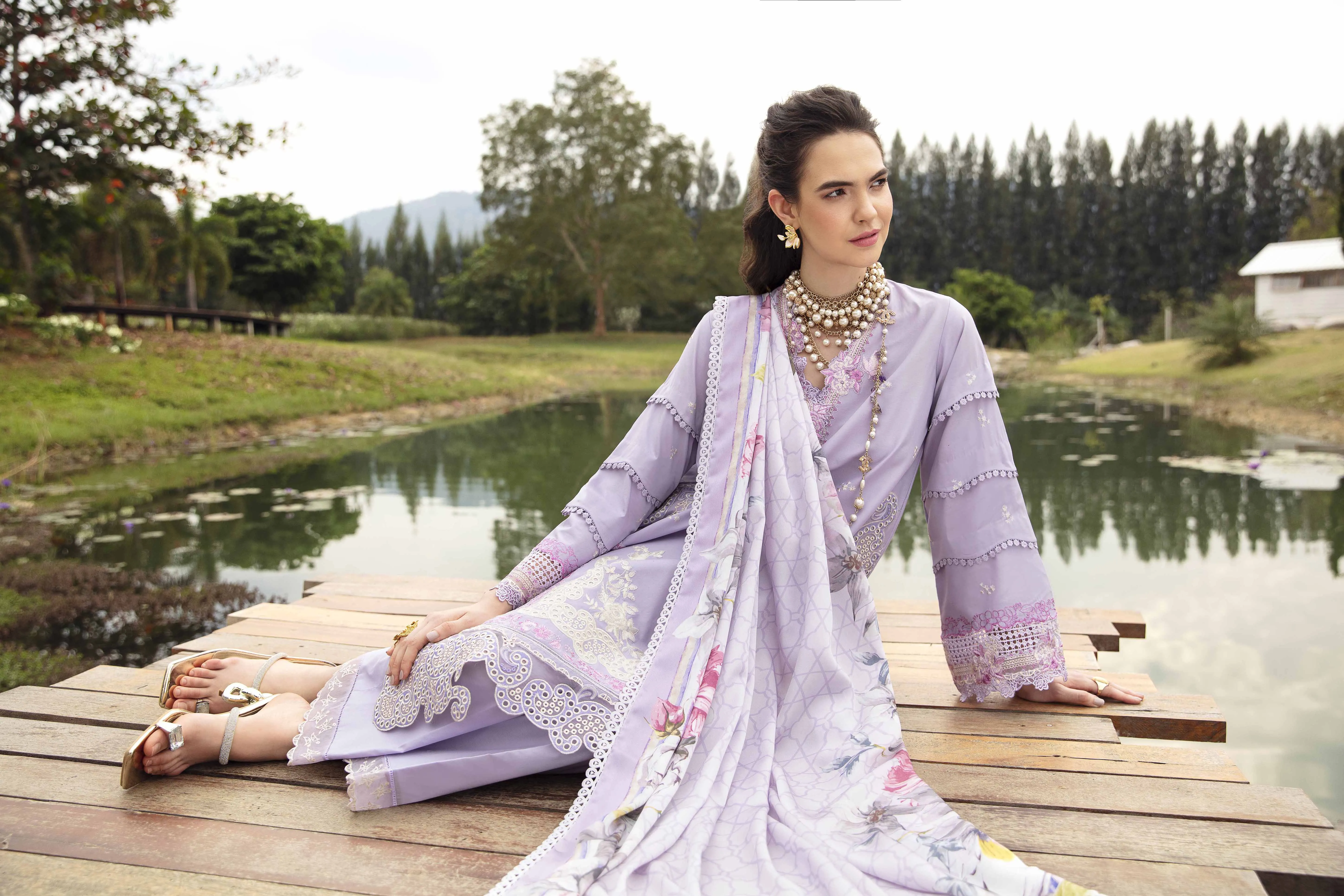 Sable Vogue Luxury Lawn Collection 2024 – ASTER