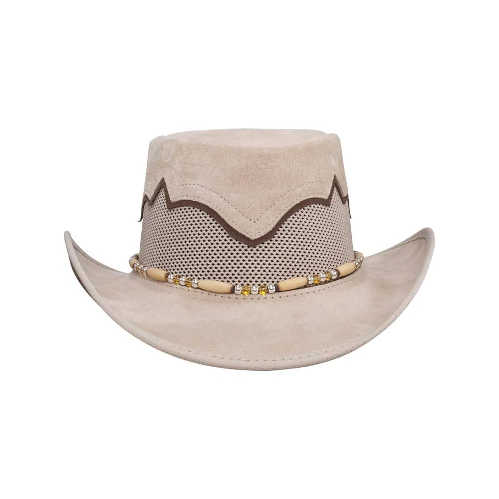Sierra | Womens American Leather Cowgirl Hat