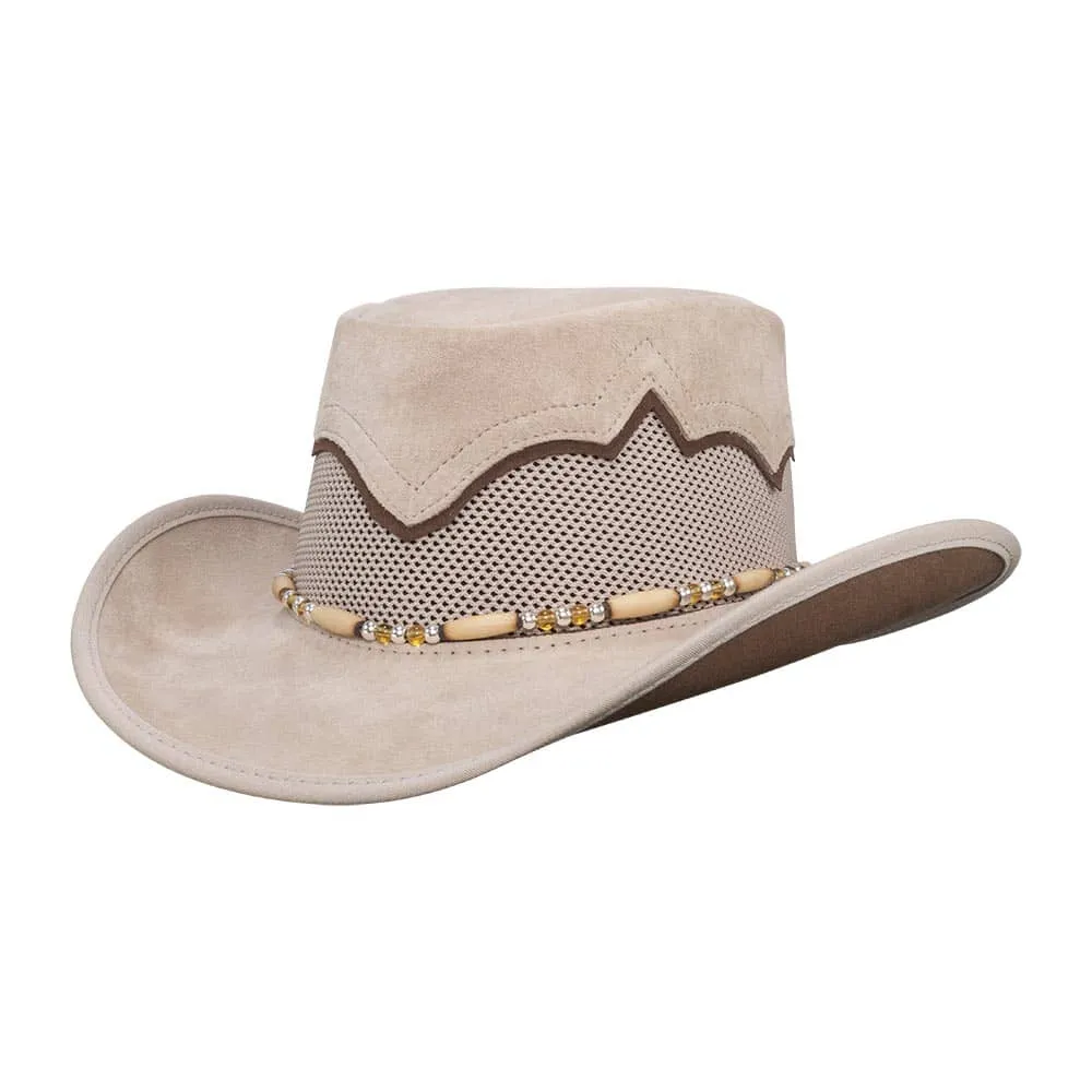Sierra | Womens American Leather Cowgirl Hat
