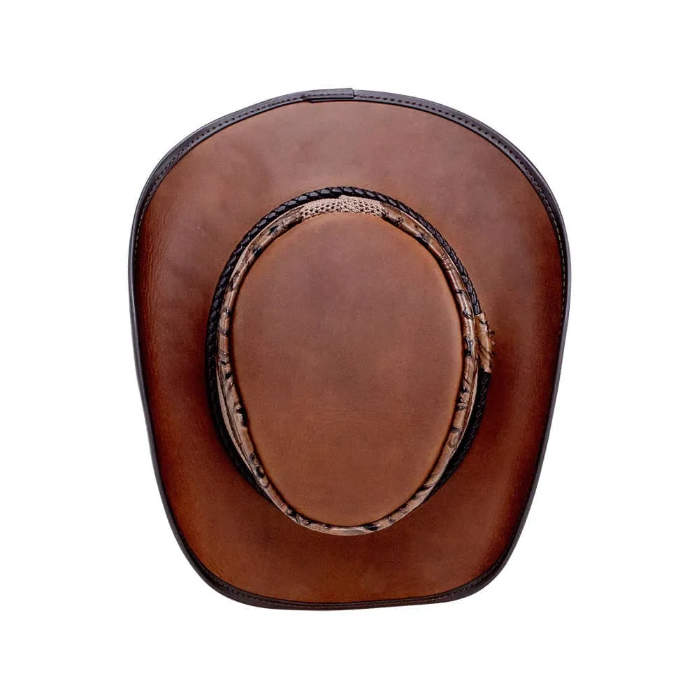 Sierra | Womens American Leather Cowgirl Hat