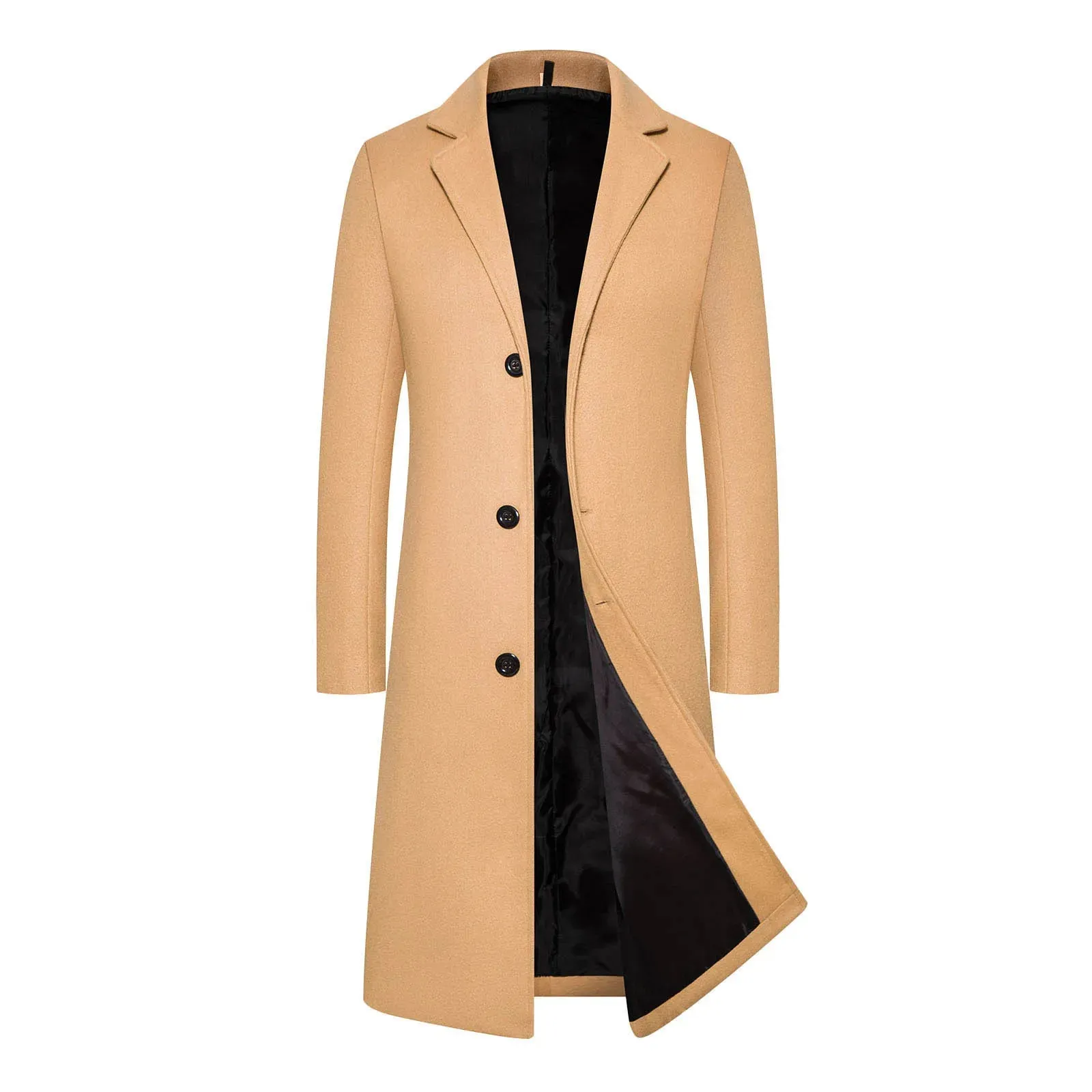 Stylish Men's Woolen Winter Coat