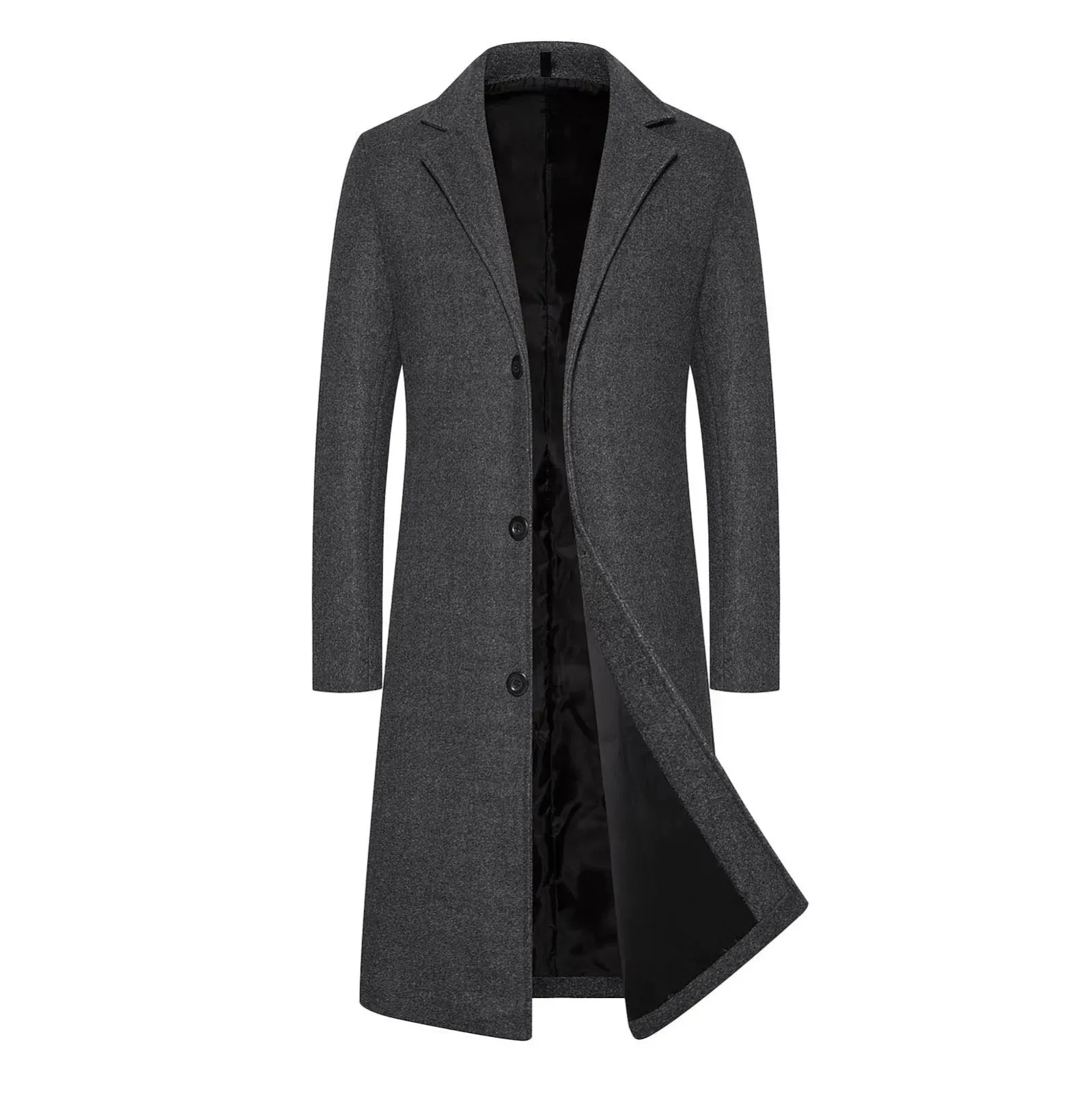 Stylish Men's Woolen Winter Coat