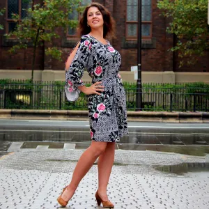 Villa Rose Split-Sleeve Dress/Tunic
