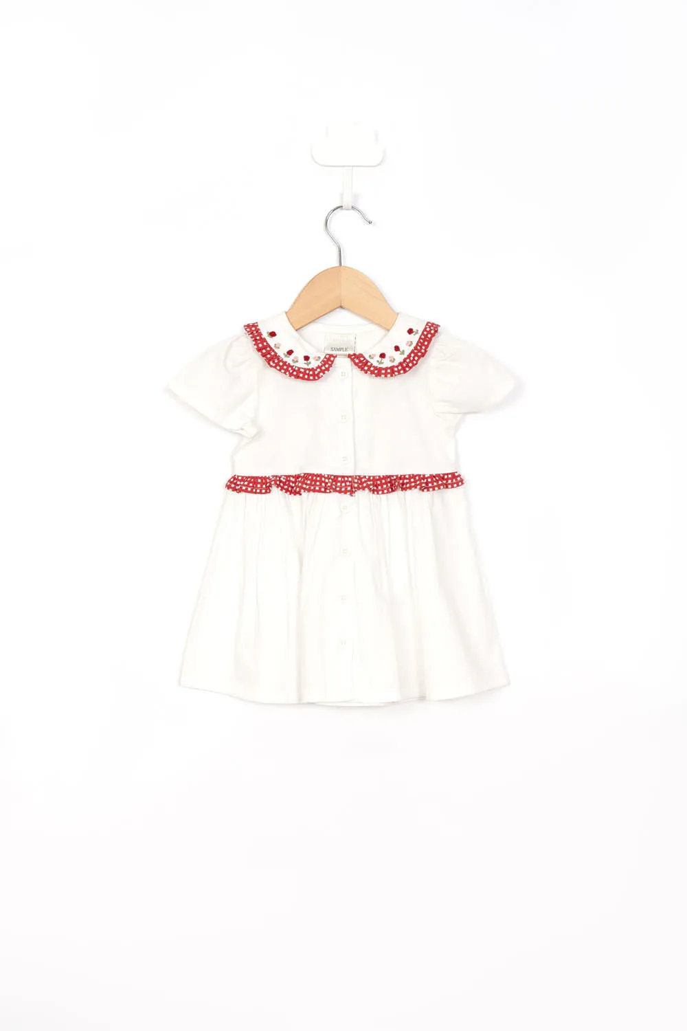 White Frill Dress