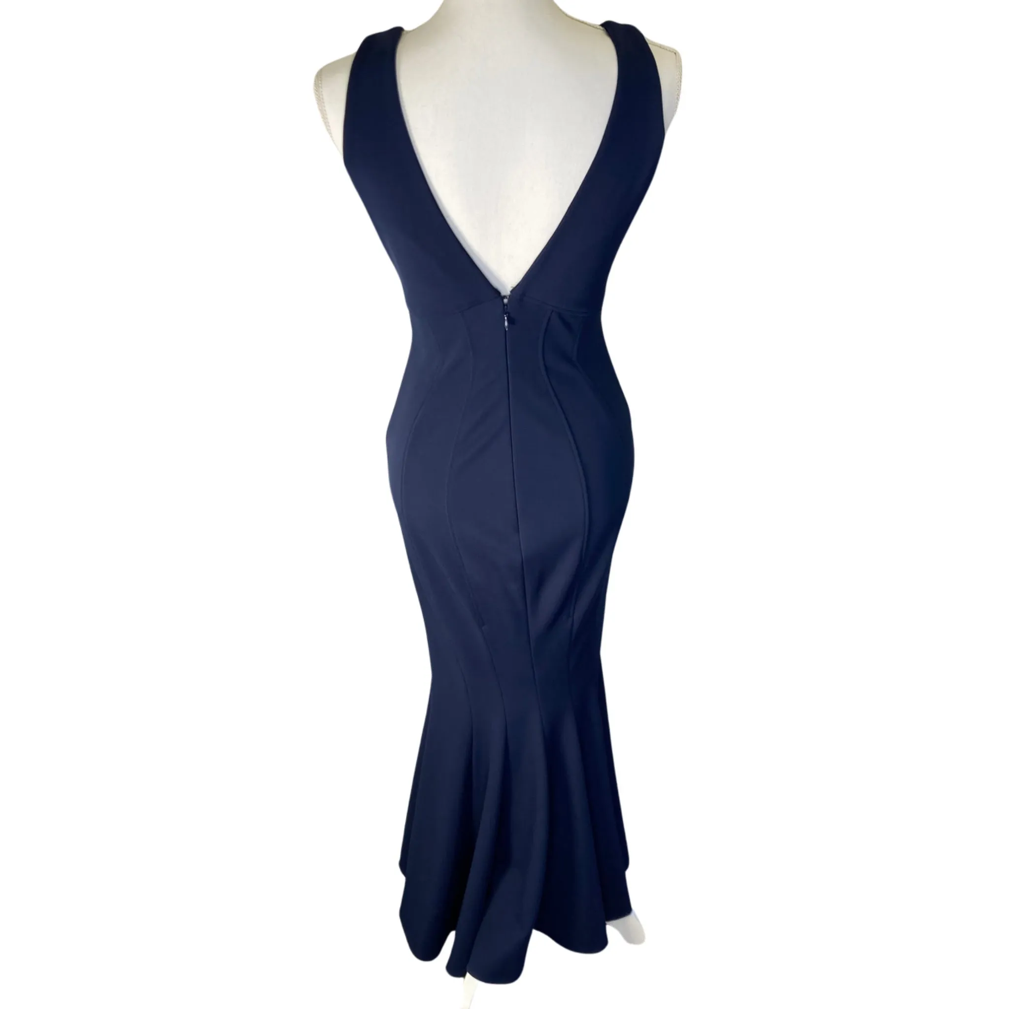ZAC Zac Posen Ronnie Mermaid Gown Formal Dress